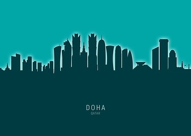 Doha Skyline Qatar