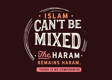 islam cant be mixed