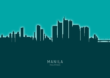 Manila Skyline Philippines