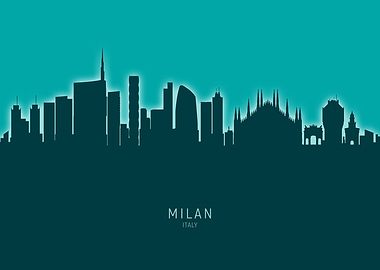Milan Skyline Italy