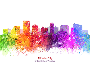 atlantic city cityscape