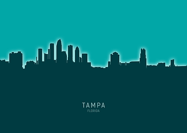 Tampa Skyline Florida