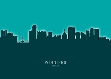Winnipeg Skyline Canada