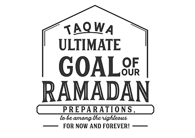 TAQWA is the ultimate goal