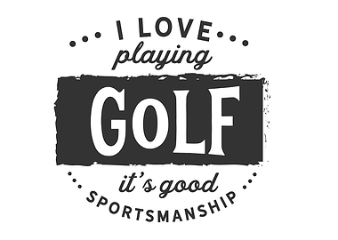 I love playing Golf