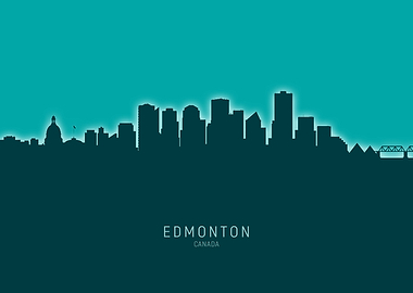 Edmonton Skyline Canada