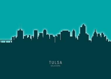 Tulsa Skyline Oklahoma