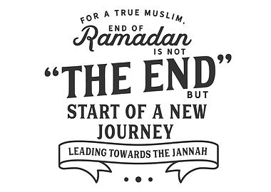 End of Ramadan is not