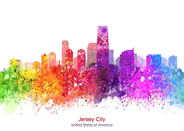 jersey city cityscape