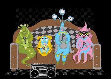 Alien couch potatoes