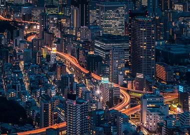 Tokyo by night