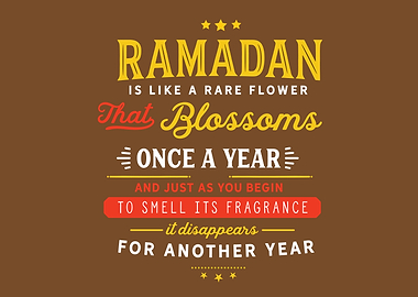 Ramadan is like a