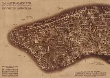 manhattan old map