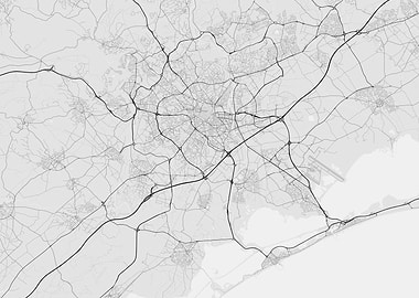 Montpellier France Map