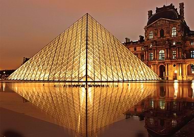 The Louvre at Night