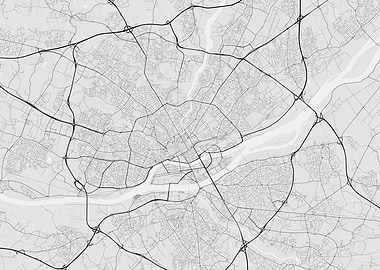Nantes France Map