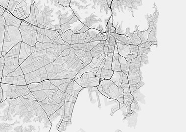 Sydney Australia Map