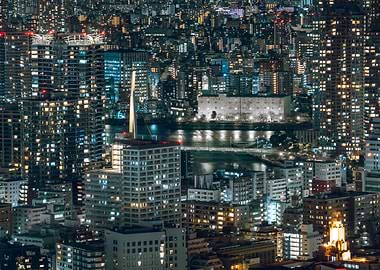 Tokyo by night