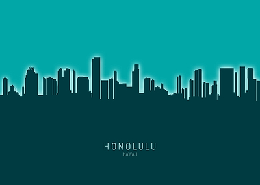 Honolulu Skyline Hawaii