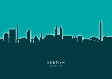 Bremen Skyline Deutschland