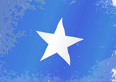 Somalia Flag Grunge