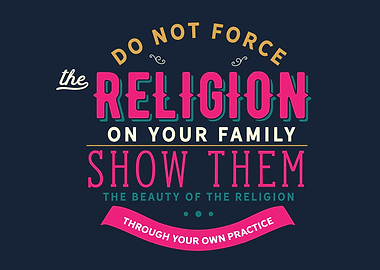 the religion on your famil