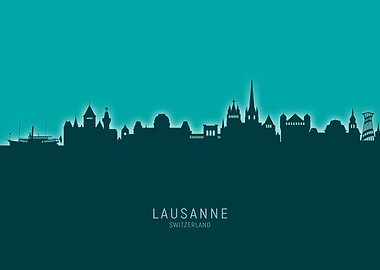 Lausanne Skyline