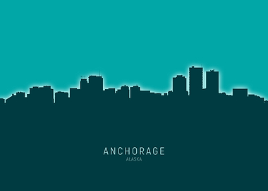 Anchorage Skyline Alaska