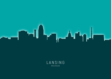 Lansing Skyline Michigan