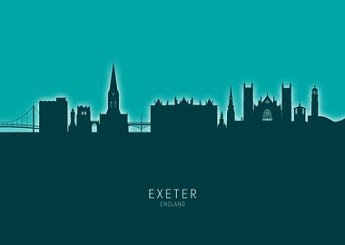 Exeter Skyline England