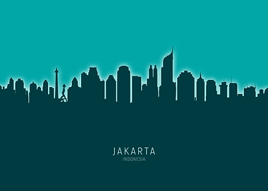 Jakarta Skyline Indonesia