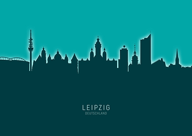 Leipzig Skyline