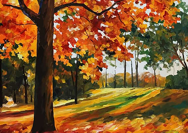 Leonid Afremov Landscapes