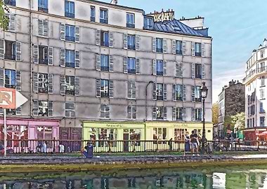 Paris Canal Saint Martin 1