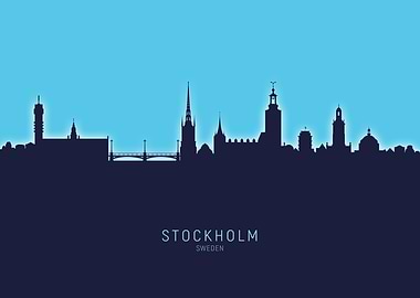 Stockholm Skyline Sweden