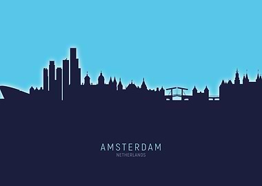 Amsterdam Skyline