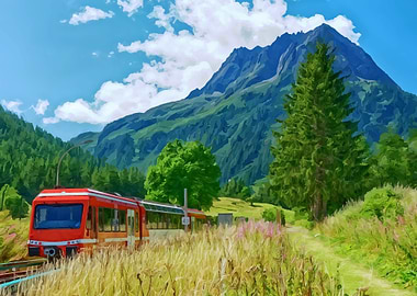 Vallorcine Aiguilles Rouge