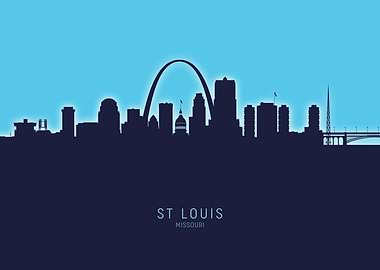 St Louis Skyline Missouri