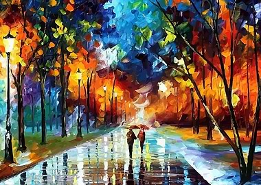 Leonid Afremov Landscapes
