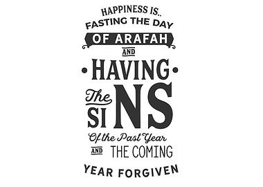 Fasting the day of Arafah