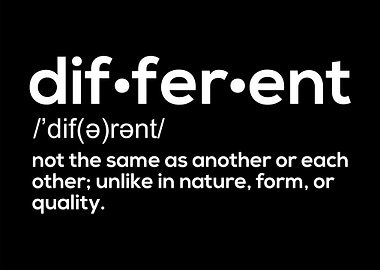 Different Definition