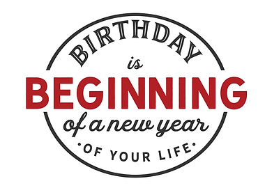 a new year of your life