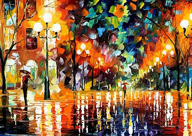 Leonid Afremov Landscape