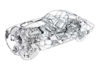 1957 Lotus Elite sport car