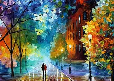 Leonid Afremov Landscape
