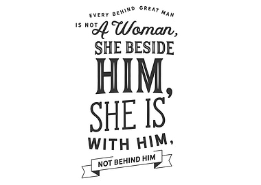 every behind great man