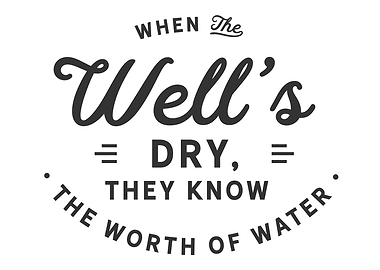 When the wells dry