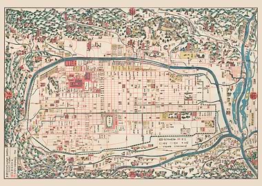 chinese old map