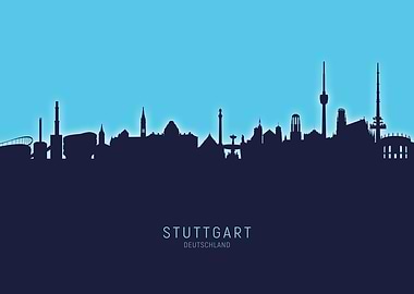 Stuttgart Skyline