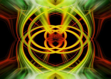 Abstract twirl lines